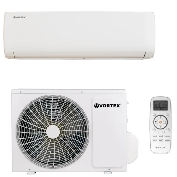Aer conditionat Vortex VAI12FFWR, 12000 BTU, Wi-Fi ready, inverter, kit instalare inclus