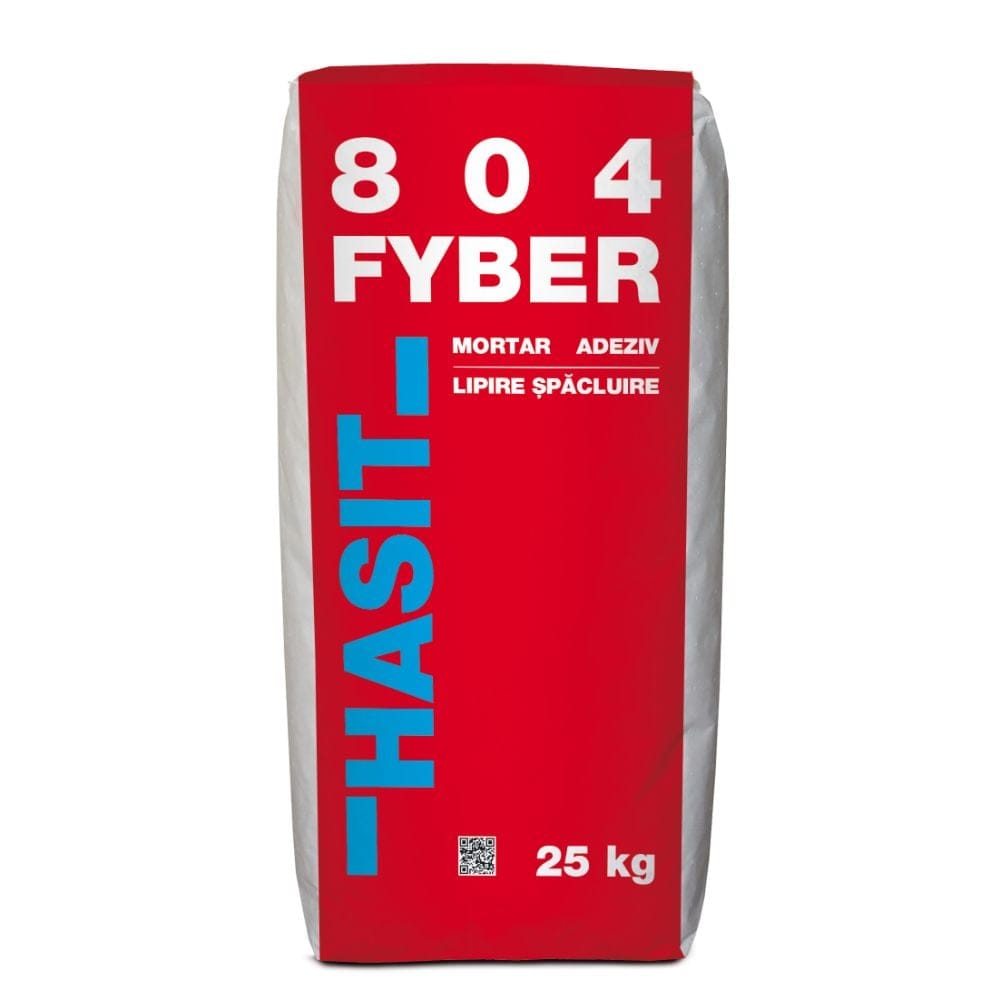 Adeziv si masa spaclu polistiren expandat Hasit 804 Fyber 25 kg Adeziv si masa spaclu polistiren expandat Hasit 804 Fyber 25 kg - imagine 1