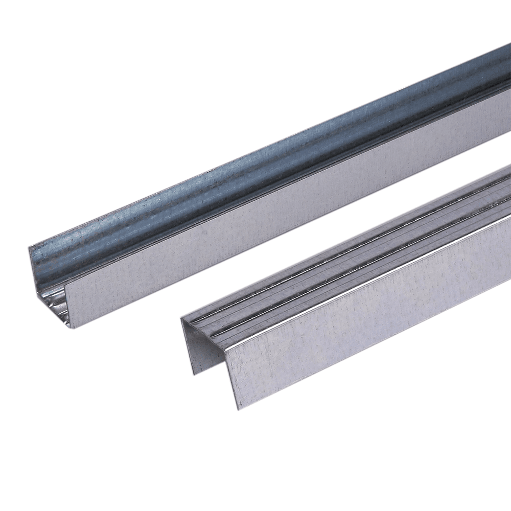 Profil UD pentru gips carton, tabla zincata din otel, 30 x 3000 x 0.5 mm Profil UD pentru gips carton, tabla zincata din otel, 30 x 3000 x 0.5 mm - imagine 1