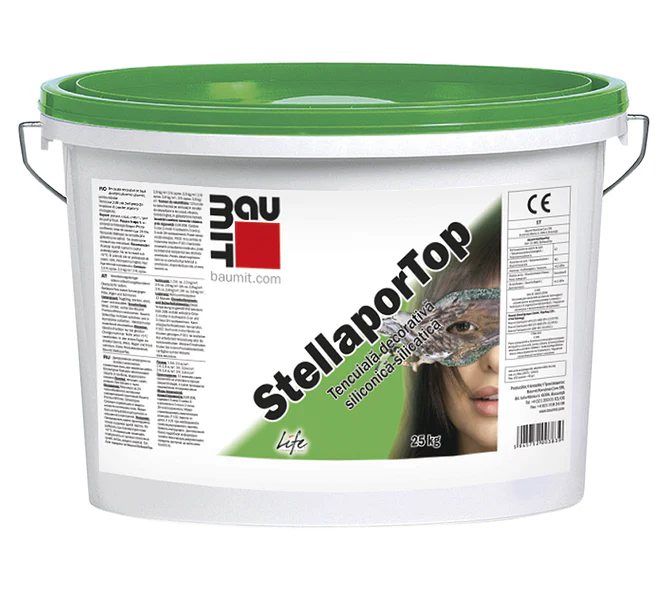 TENCUIALA DECORATIVA BAUMIT StellaporTop 25 KG TENCUIALA DECORATIVA BAUMIT StellaporTop 25 KG - imagine 1