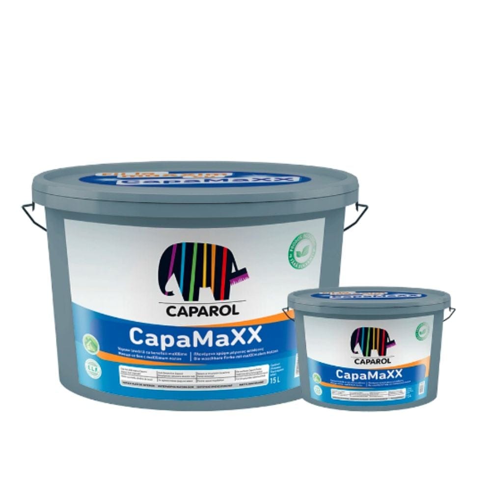 Vopsea lavabila interior Caparol CapaMaxx, alb, 15 l + 2.5 l cadou Vopsea lavabila interior Caparol CapaMaxx, alb, 15 l + 2.5 l cadou - imagine 1