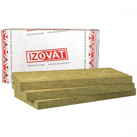 Vata bazaltica Izovat 100 Fassade, necaserata, 1000 x 600 mm