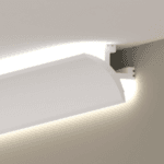 Cornisa din polimer pentru banda LED-CHL6060