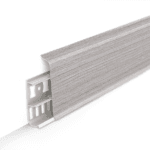 D85253 frasin gri plinta PVC Deconika 85 alb – Plinta parchet