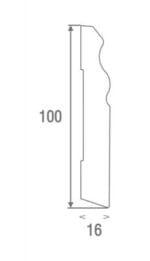 Plinta Alba MDF London 100 mm Premium - imagine 2