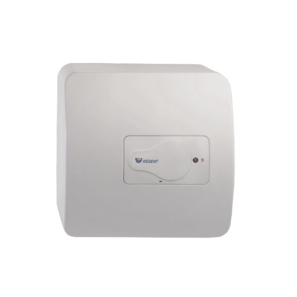 Boiler electric 30 l Regent NTS 30, 1500 W, montaj mural deasupra chiuvetei, fara serpentine, 1 rezervor, alb