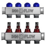 Distribuitor incalzire in pardoseala Innofloor Innoflow, 2 circuite, 1 tol x 3/4 tol