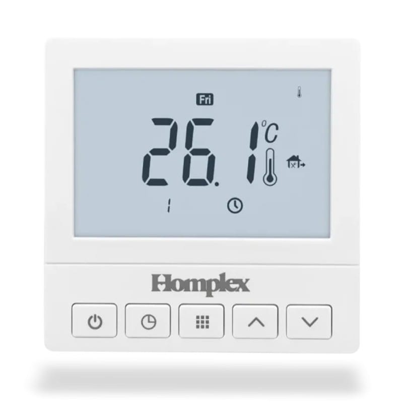Termostat programabil wireless Homplex 920 DF, montaj in doza Termostat programabil wireless Homplex 920 DF, montaj in doza - imagine 1