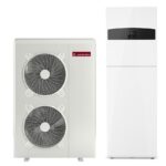 Pompă de căldură split pentru încălzire, răcire și apă caldă menajeră cu boiler integrat Ariston Nimbus Compact 150 S-T NET R32 - 15kW