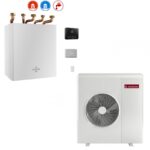 Pompă de căldură monobloc hibrid pentru încălzire și răcire Ariston Nimbus M Hybrid Universal 80 T NET R32 - 8kW - imagine 2