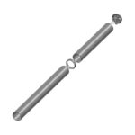 Kit conducte 200 mm, tevi rigide (2 tevi rigide, 1m +2 m, conector) pentru boilere cu pompă de căldură Ariston Nuos