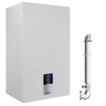 Centrală termică Ferroli Bluehelix HiTech RRT 24C, 24 kW, condensare, gaz/GPL, 5 ani garanție