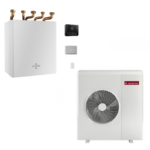 Pompă de căldură monobloc hibrid pentru încălzire și răcire Ariston Nimbus M Hybrid 80 T NET R32 - 8kW