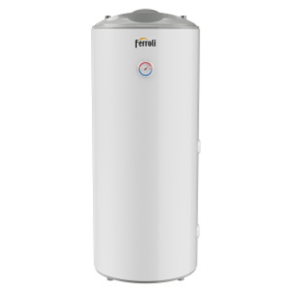 Boiler indirect cu o serpentină 100 l Ferroli ECOUNIT TOP 100, cu acumulare, conexiuni in partea superioara