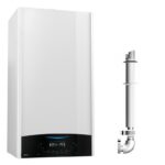 Centrală termică Ariston Genus One Plus WiFi 30 kW, condensare, gaz/GPL, kit de evacuare inclus