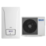 Pompă de căldură 4 kW Baxi Luna Hybrid Alya H, hibrid, monofazată, cu centrala termică combi 28 kW