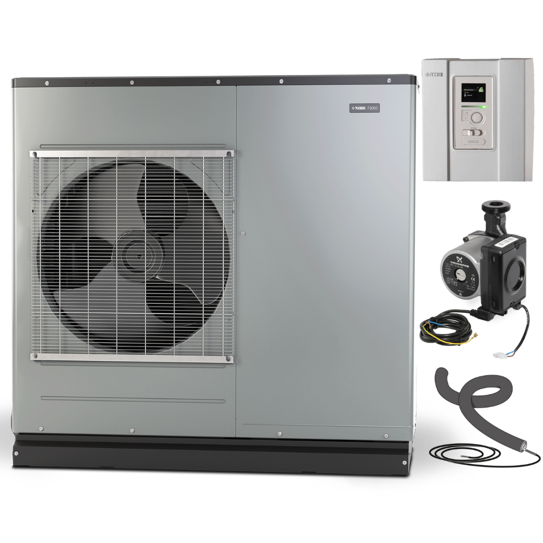 41276_15030_prd.png Pompă de căldură aer-apă 16 kW Nibe F2050-16, monobloc, automatizare inteligentă SMO 20, pompă circulație - imagine 1