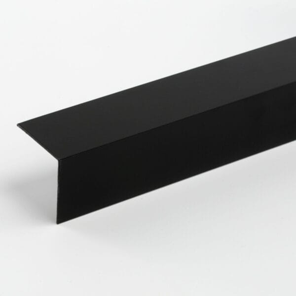 Cornier aluminiu 40 x 40 x 1,2 mm, negru