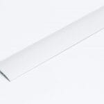 Profil trecere aluminiu 41 mm, furnir alb, pentru diferente de nivel pana la 14 mm