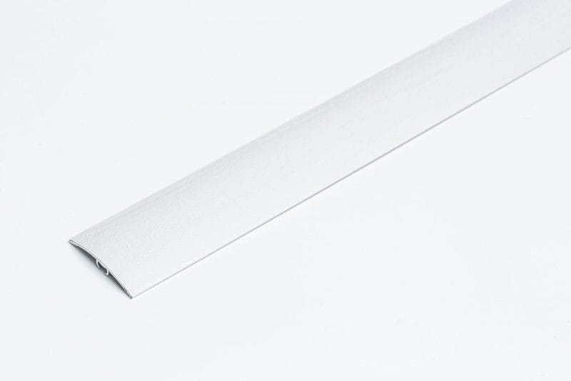 Profil trecere aluminiu 41 mm, furnir alb, pentru diferente de nivel pana la 14 mm Profil trecere aluminiu 41 mm, furnir alb, pentru diferente de nivel pana la 14 mm