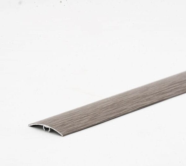 Profil trecere aluminiu 41 mm, gri perlat, pentru diferente de nivel pana la 14 mm