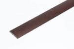 Profil trecere aluminiu 41 mm, mahon sapeli, pentru diferente de nivel pana la 14 mm