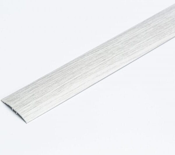 Profil trecere aluminiu 41 mm, stejar gri deschis, pentru diferente de nivel pana la 14 mm