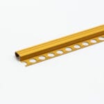 Profil protectie treapta rotunjita W110.01 auriu, pentru gresie de 10 mm