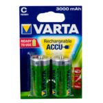Acumulator C, Varta, 3000 mAh, blister 2 bucati