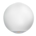 Aplica exterior Abugo, 2X3, 5W LED alb
