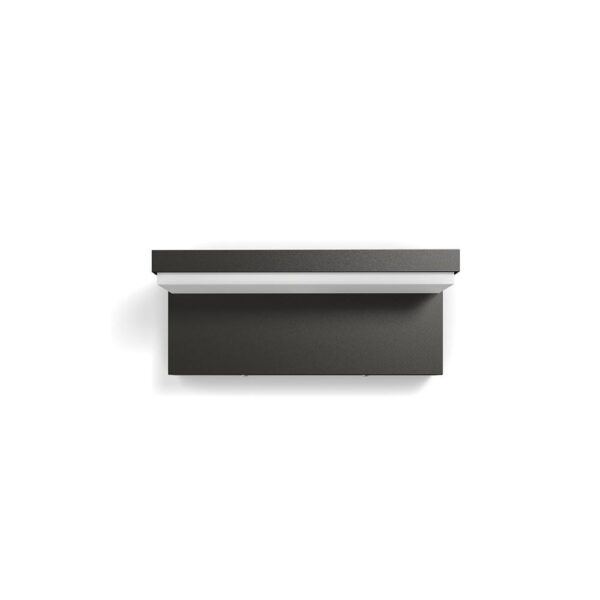Aplica exterior Philips Bustan, cu senzor, 3.8 W, 4000 k, antracit, IP44