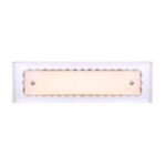 Aplica Globo Mataro 49344W, metal, 1 x LED, argintiu, 10 W, 40 x 12 cm