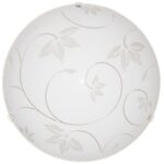 Aplica Leaf cu structura metalica, 1 x E27, 60 W, 25 cm
