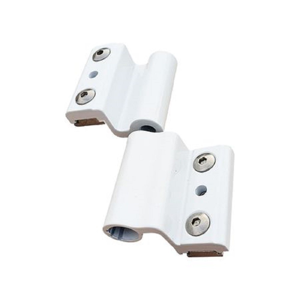 Balama 2D, aluminiu, alb, 100 x 40 mm Balama 2D, aluminiu, alb, 100 x 40 mm