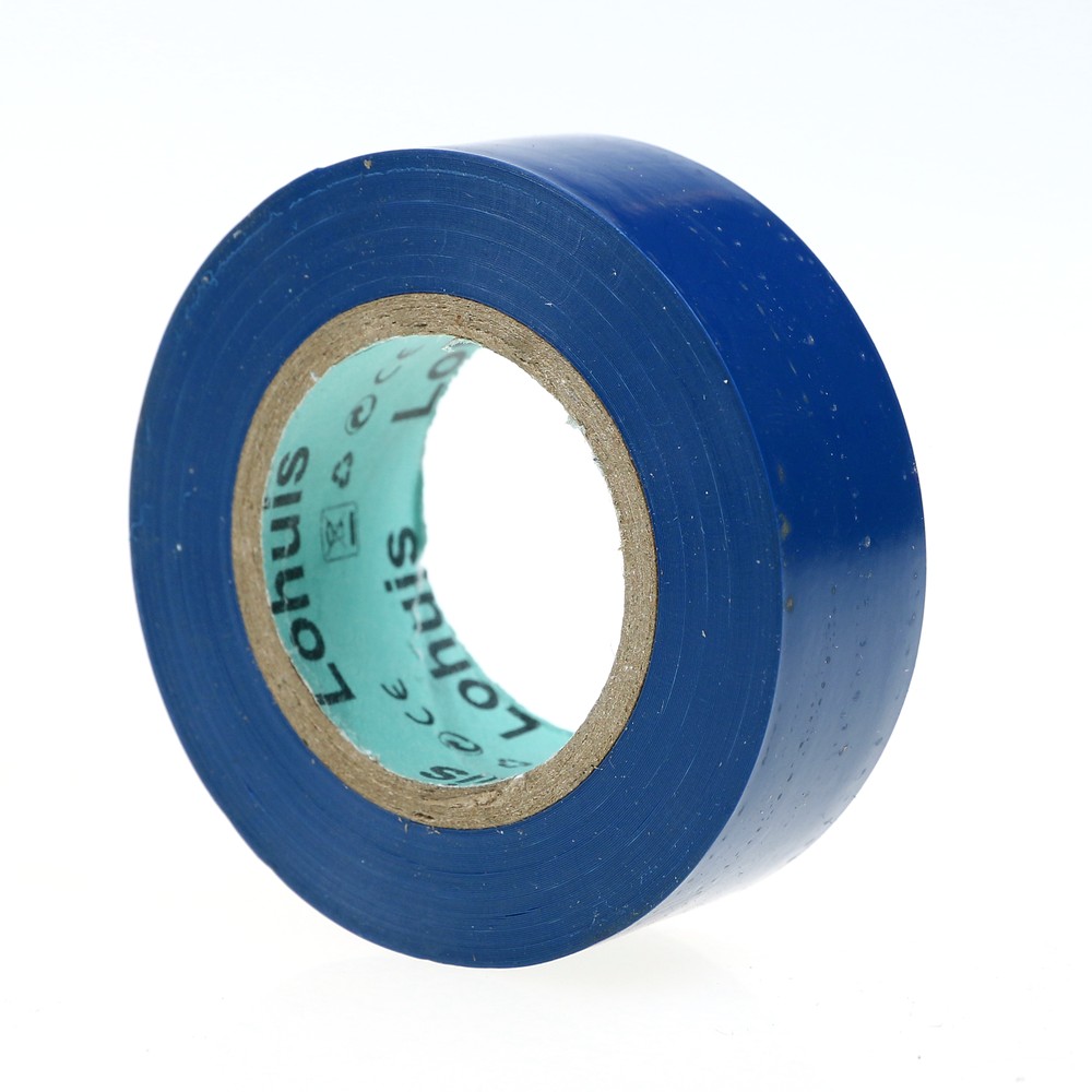 Banda izolatoare electrica PVC Lohuis, albastru, 19 mm, 74 g, rola 19 m Banda izolatoare electrica PVC Lohuis, albastru, 19 mm, 74 g, rola 19 m