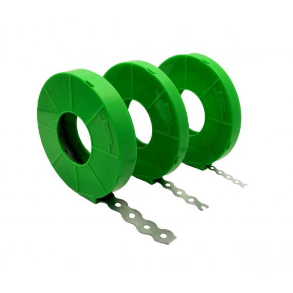 Banda metalica perforata pentru montaj Comtec, 12 x 0.7 mm, 10 m Banda metalica perforata pentru montaj Comtec, 12 x 0.7 mm, 10 m