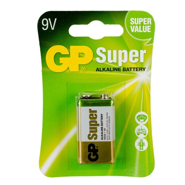 Baterie alcalina GP, 9 V, 1 buc