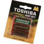 Baterie Toshiba Heavy Duty, AA/R6, blister 4 bucati