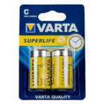 Baterii Varta Superlife, C, 2 bucati