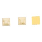 Baza autoadeziva coliere IEK, 25 x 25 mm, 20 bucati