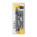 Broasca ingropata cu cheie Yale, otel, galben, 43 x 90 mm