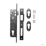 Broasca ingropata Kale, profil ingust, otel cromat, reversibila, interax 30 mm,, 153 x 85 mm