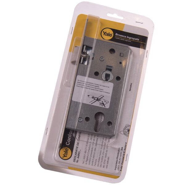 Broasca ingropata Yale, otel, galben, 55 x 70 mm
