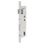 Broasca usa intrare, incastrata, cu cheie, inox, argintiu, 30 x 85 cm