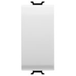 Buton cu revenire Chorus, Gewiss GW10131, 1M, alb