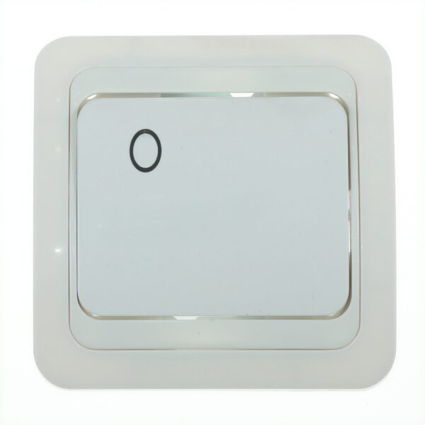 Buton cu revenire Eco Premium, Comtec, alb
