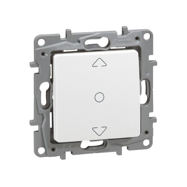 Buton storuri Niloe, Legrand 764511, 3 poziții, 230 V, 10 A, alb