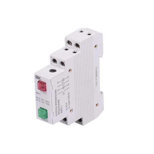 Butonul modular de comanda tip KMU-11 IEK, 230 V