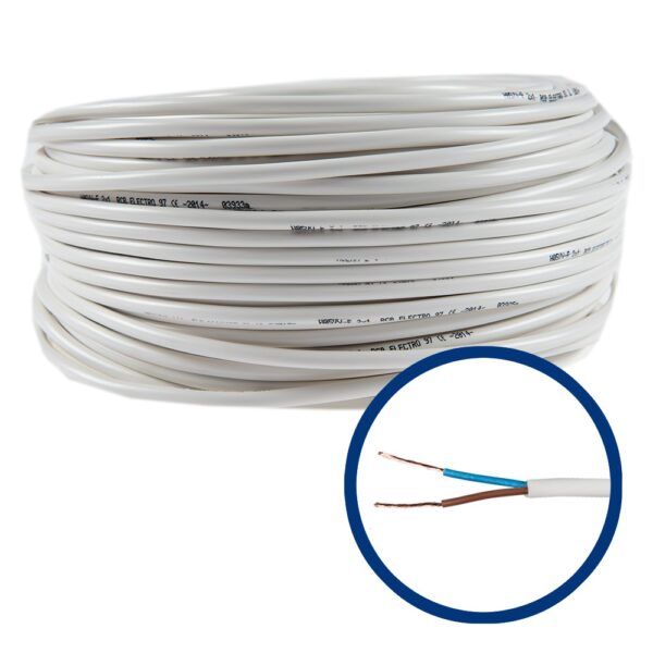 Cablu electric MYYM 2x1mm, pret pe metru