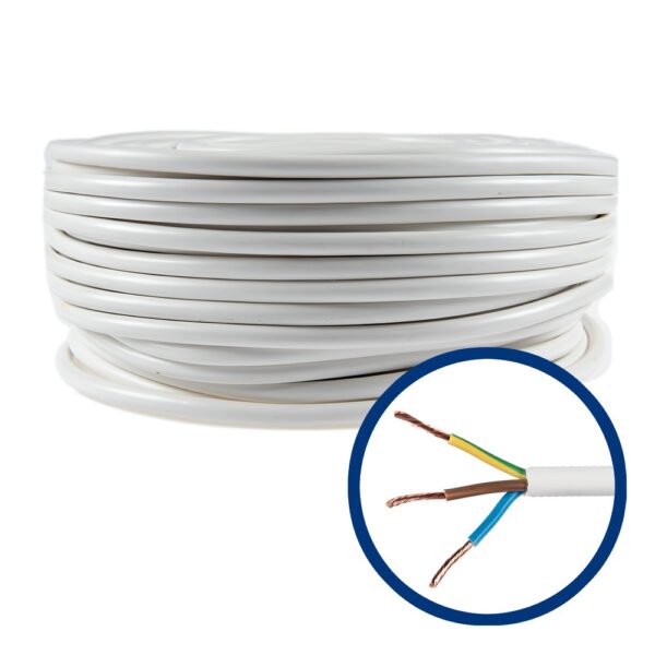 Cablu electric MYYM 3x 4 mm, 100 m, pret pe metru